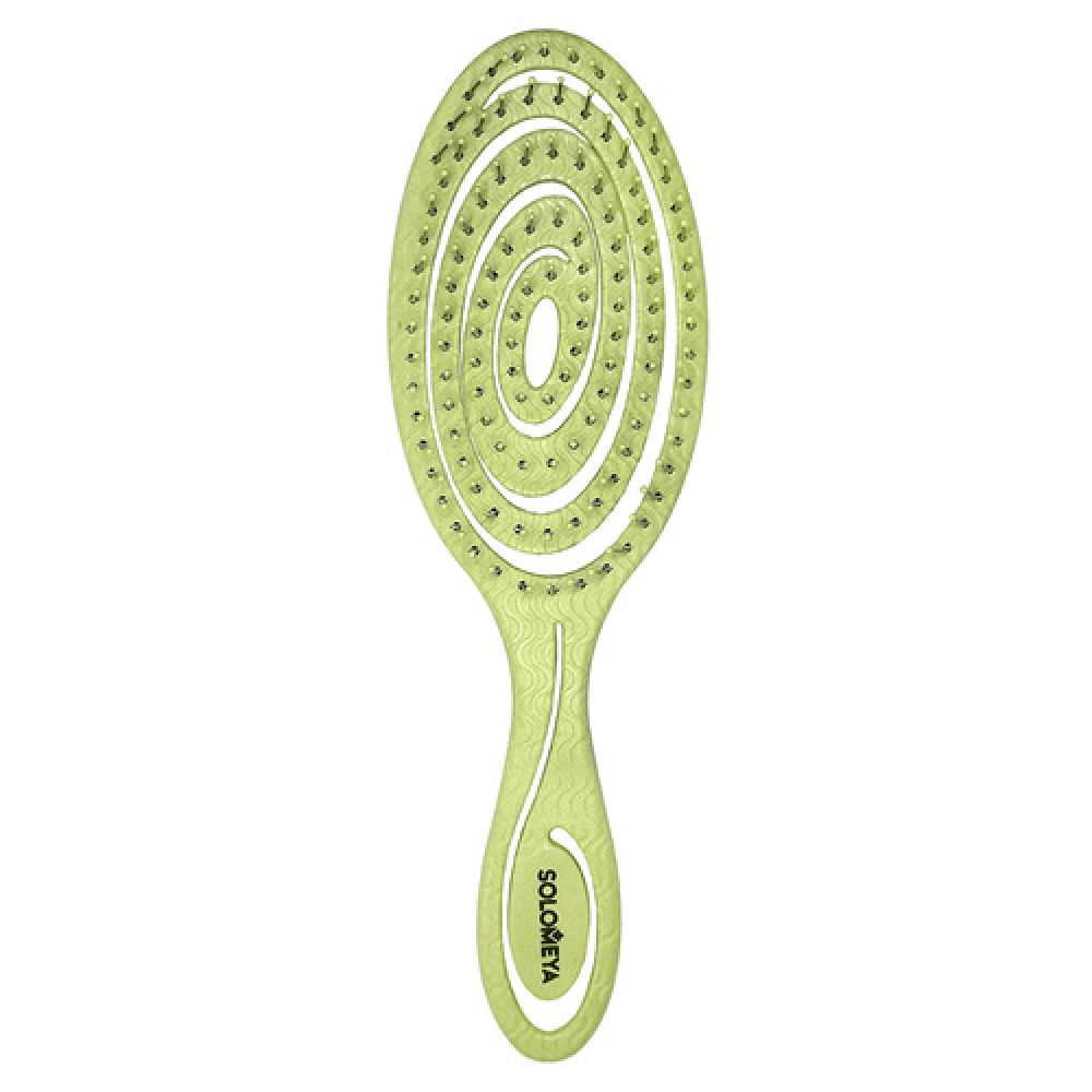 Подвижная био-расчёска Solomeya Detangling Bio Hair Brush